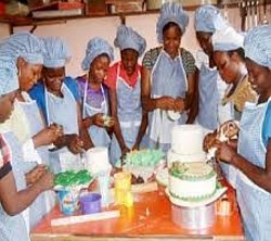 Cake baking training